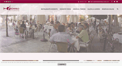 Desktop Screenshot of modestorestaurantes.com